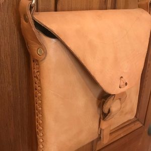 Handmade leather purse from Cabo San Lucas